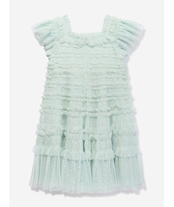 Needle & Thread Girls Lisette Dress in Green solde