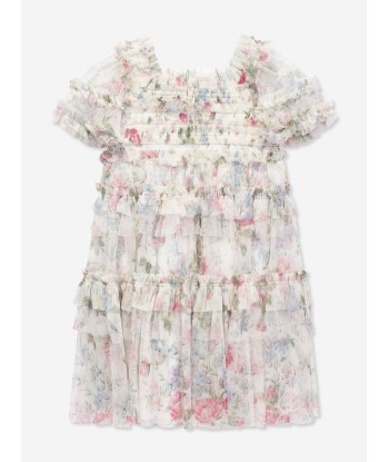 Needle & Thread Girls Floral Fantasy Smocked Dress in Multicolour de l' environnement