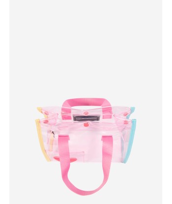 Emporio Armani Girls PVC Tote Bag in Multicolour solde