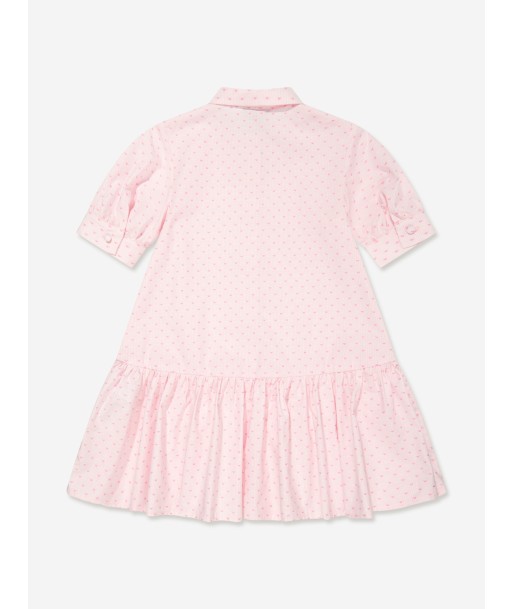 Emporio Armani Girls Logo Shirt Dress in Pink des créatures d'habitude