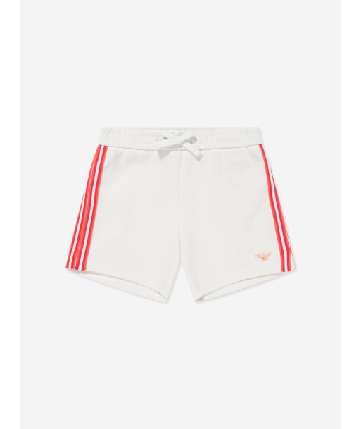 Emporio Armani Girls Logo Shorts in White sélection de produits