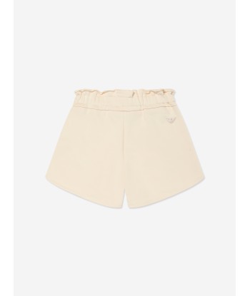 Emporio Armani Girls Pocket Shorts in Beige les muscles