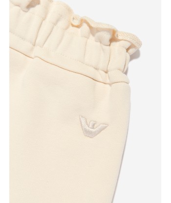 Emporio Armani Girls Pocket Shorts in Beige les muscles