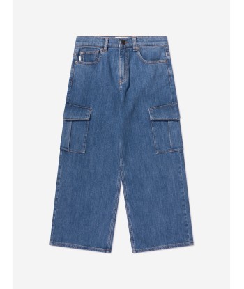 DL1961 Kids Zeke Wide Leg Jeans in Blue prix pour 