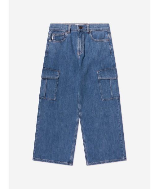 DL1961 Kids Zeke Wide Leg Jeans in Blue prix pour 