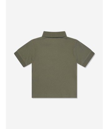 Emporio Armani Boys Logo Pocket Polo Shirt in Green Par le système avancé 