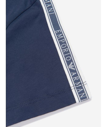 Emporio Armani Boys Logo Polo Shirt in Navy plus qu'un jeu 