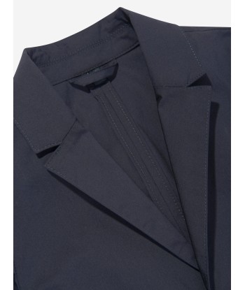 Emporio Armani Boys Cotton Blazer in Navy en stock