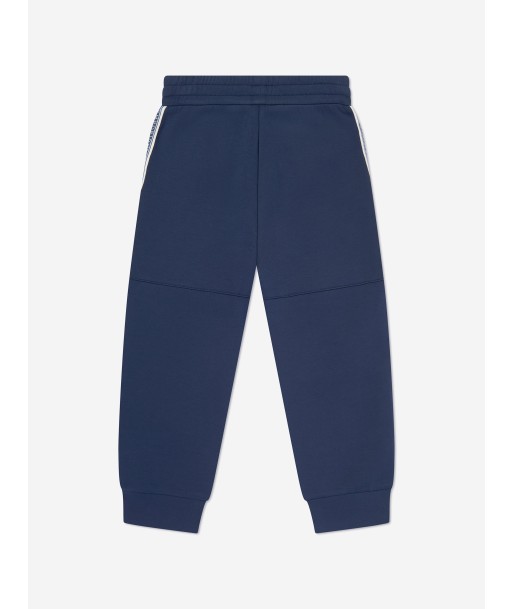 Emporio Armani Boys Logo Tape Joggers in Navy acheter