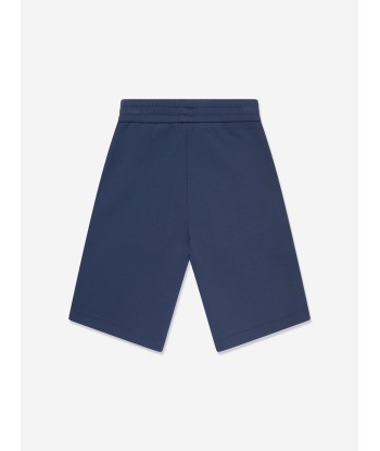 Emporio Armani Boys Logo Bermuda Shorts in Navy outlet