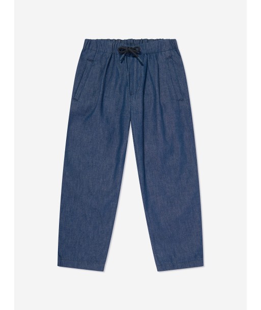 Emporio Armani Boys Denim Trousers in Blue Par le système avancé 