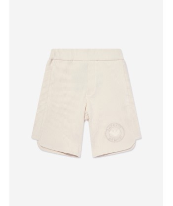 Emporio Armani Boys Logo Shorts in Beige Fin de série