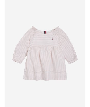 Tommy Hilfiger Baby Girls Ithaca Long Sleeve Dress in Pink l'évolution des habitudes 