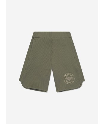 Emporio Armani Boys Logo Shorts in Green Comparez et commandez 