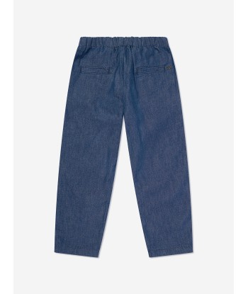 Emporio Armani Boys Denim Trousers in Blue Par le système avancé 