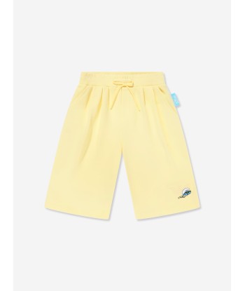 Emporio Armani Boys Smurf Logo Shorts in Yellow Venez découvrir notre 