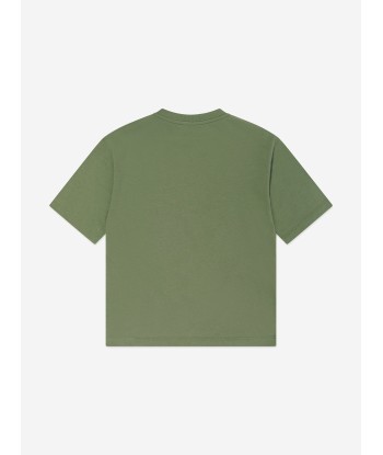 Emporio Armani Boys Logo Pocket Polo Shirt in Green ou a consommer sur place