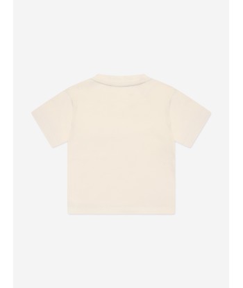 Emporio Armani Boys Pocket T-Shirt in Beige hantent personnes