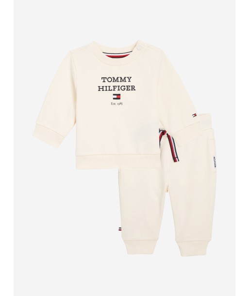 Tommy Hilfiger Baby Logo Tracksuit in Beige online