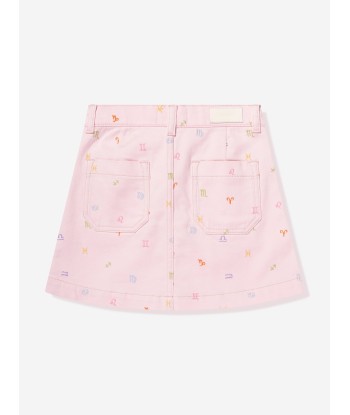 DL1961 Girls Jenny Star Signs Mini Skirt in Pink Comparez plus de prix