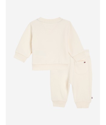 Tommy Hilfiger Baby Logo Tracksuit in Beige online