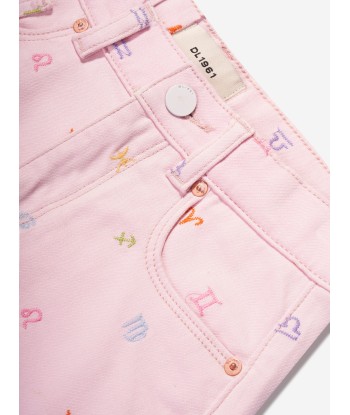 DL1961 Girls Jenny Star Signs Mini Skirt in Pink Comparez plus de prix