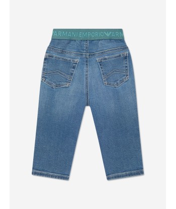 Emporio Armani Baby Boys Pull On Jeans in Blue Economisez 