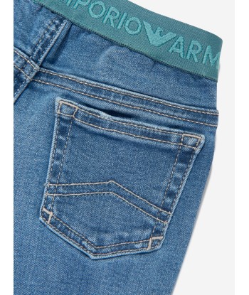 Emporio Armani Baby Boys Pull On Jeans in Blue Economisez 