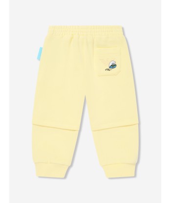 Emporio Armani Baby Boys Smurf Joggers in Yellow Les magasins à Paris