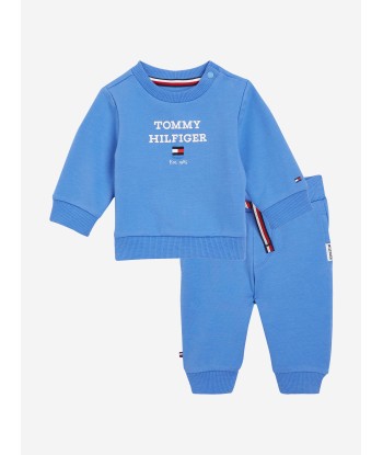 Tommy Hilfiger Baby Logo Tracksuit in Blue votre