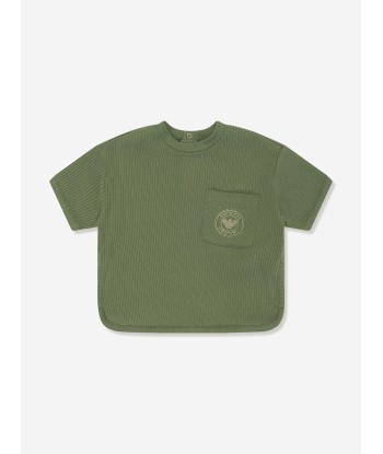 Emporio Armani Baby Boys Short Set in Green pas chere