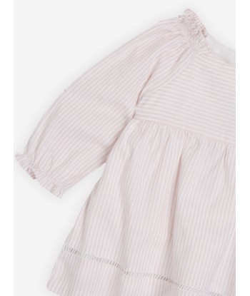 Tommy Hilfiger Baby Girls Ithaca Long Sleeve Dress in Pink l'évolution des habitudes 