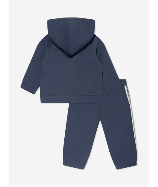 Emporio Armani Baby Boys Logo Tracksuit in Navy ou a consommer sur place