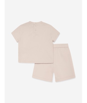 Emporio Armani Baby Boys Short Set in Beige hantent personnes