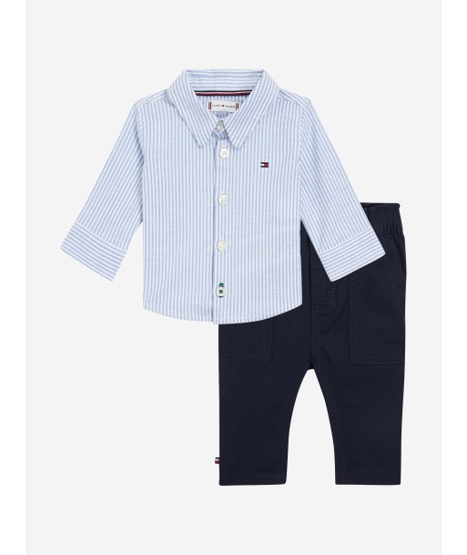 Tommy Hilfiger Baby Boys Trousers Gift Set in Navy vente chaude votre 