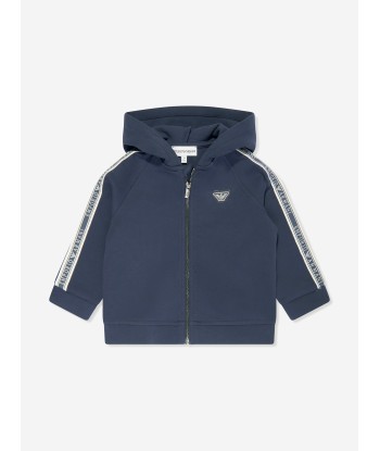 Emporio Armani Baby Boys Logo Tracksuit in Navy ou a consommer sur place