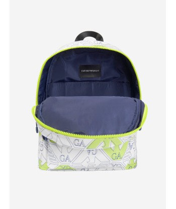 Emporio Armani Boys Eagle Logo Backpack in Multicolour Livraison rapide