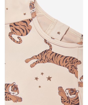 Konges Sløjd Kids Aster Tiger Onesie in Beige À commander