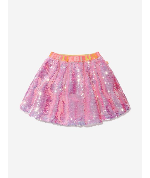 Billieblush Girls Sequin Skirt in Pink vente chaude votre 