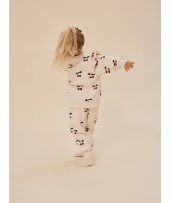 Konges Sløjd Girls Lou Frill Cherry Joggers in Multicolour Pour