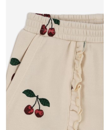 Konges Sløjd Girls Lou Frill Cherry Joggers in Multicolour Pour