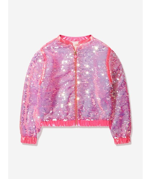 Billieblush Girls Sequin Jacket in Pink france