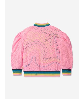 Billieblush Girls Bomber Jacket in Pink Fin de série