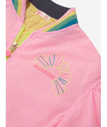 Billieblush Girls Bomber Jacket in Pink Fin de série