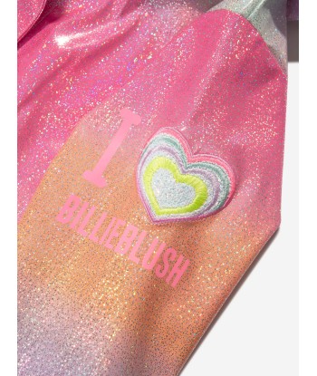 Billieblush Girls Glittered Raincoat in Multicolour de votre