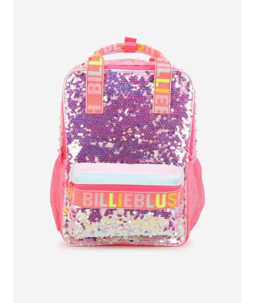 Billieblush Girls Sequinned Backpack in Multicolour (36cm) pas chere