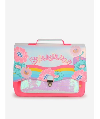 Billieblush Girls Flower And Rainbow Satchel in Pink (38cm) la chaussure