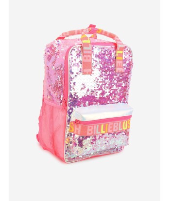 Billieblush Girls Sequinned Backpack in Multicolour (36cm) pas chere