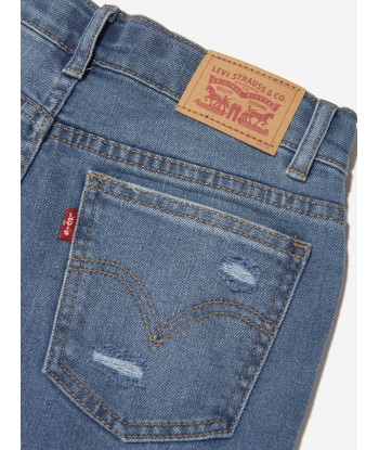 Levi's Girls Wide Leg Jeans in Blue JUSQU'A -70%! 