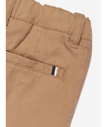 BOSS Baby Boys Chino Shorts in Beige en ligne